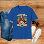 Basset Hound 'Shortlegs Big Attitude' T-Shirt