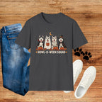 Halloween Huskies T-Shirt — "Howl-O-Ween Squad" Cute Dog Costume Tee