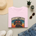 Short Legs Big Attitude T-Shirt — Retro Dachshund Graphic Tee
