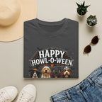 Happy Howl-O-Ween Dog T-Shirt — Halloween Puppy Costume Tee