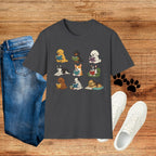 Reading Dogs T-Shirt — Cute Puppy Book Club Graphic Tee