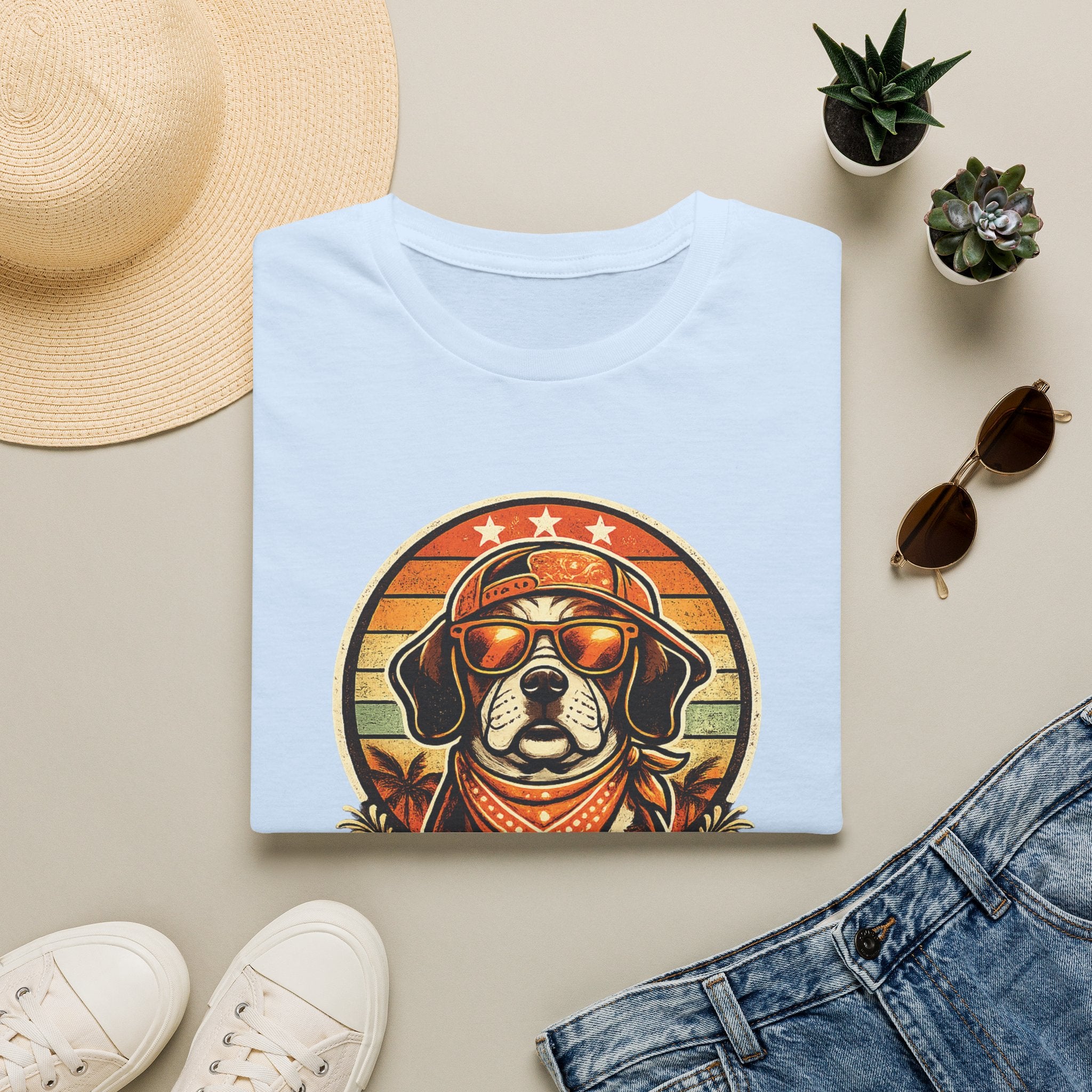 Southern Dog T-Shirt — Retro Sunglasses Beagle Graphic Tee