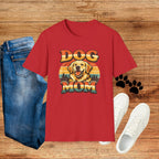 Dog Mom T-Shirt — Retro Golden Retriever Tee