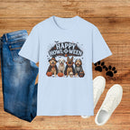 Happy Howl-O-Ween T-Shirt — Cute Dogs Halloween Graphic Tee
