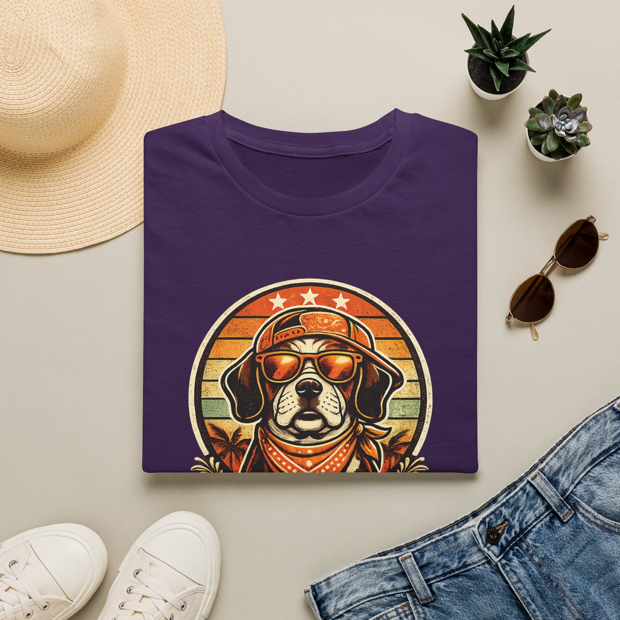 Southern Dog T-Shirt — Retro Sunglasses Beagle Graphic Tee