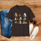 Reading Dogs T-Shirt — Cute Puppy Book Club Graphic Tee