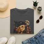 Patriotic Golden Retriever T‑Shirt