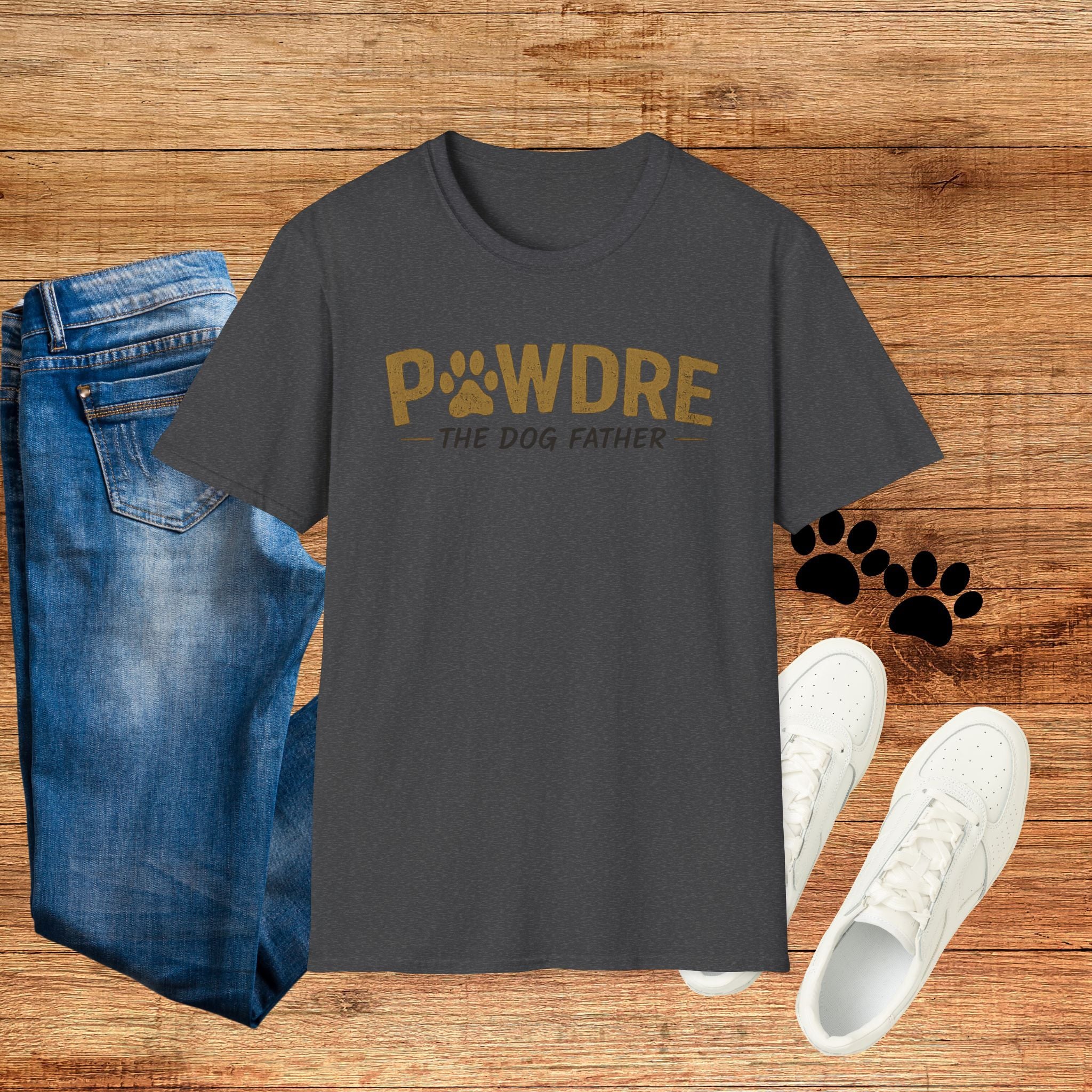 Pawdre: The Dog Father Funny Dog Lover Tee
