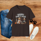 Happy Howl-O-Ween Dog T-Shirt — Halloween Puppy Costume Tee