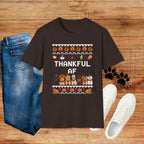 Thankful AF Thanksgiving T-Shirt — Cozy Fall Holiday Tee