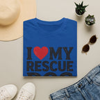 I Love My Rescue Dog T-Shirt