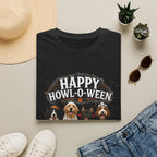 Happy Howl-O-Ween Dog T-Shirt — Halloween Puppy Costume Tee