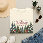 Walking in a Wiener Wonderland Forest Dogs Holiday Shirt