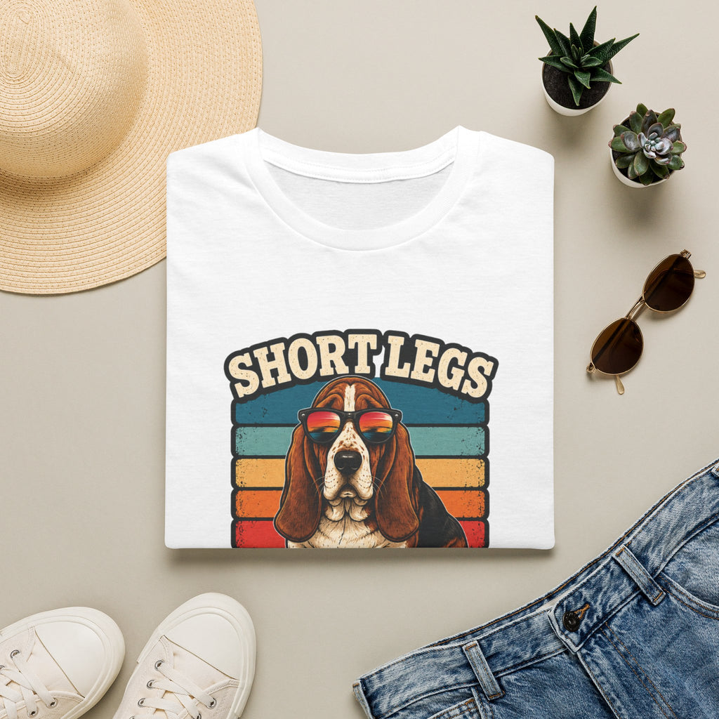 Basset Hound 'Shortlegs Big Attitude' T-Shirt