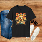 Dog Mom T-Shirt — Retro Golden Retriever Tee