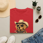 'Merica Dog T-Shirt — Patriotic Cowboy Golden Retriever Tee