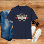 Dog Gun T-Shirt — Retro Patriotic Puppy Graphic Tee