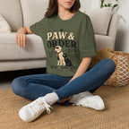 Paw & Order Dog T-Shirt — Funny Canine Pun Tee for Dog Lovers