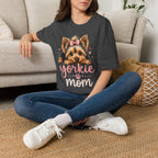 Yorkie Mom T-Shirt — Cute Yorkshire Terrier Puppy Tee