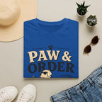 Paw & Order Dog T-Shirt — Funny Canine Pun Tee for Dog Lovers
