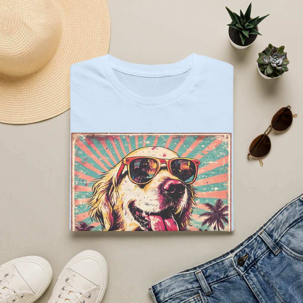 Golden Retriever Retro Tee — "In My Golden Era" Graphic T-Shirt
