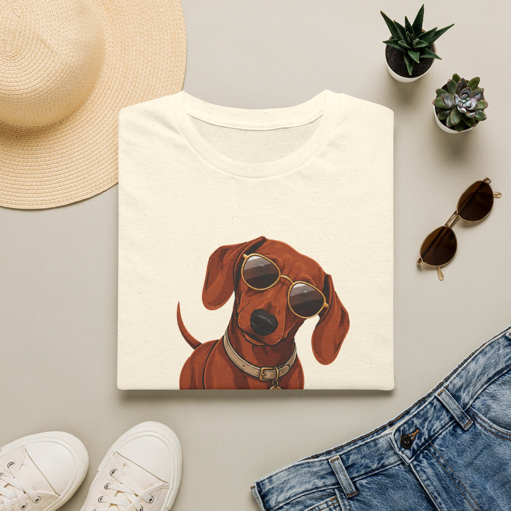 Dachshund Sunglasses T-Shirt — Cool Wiener Dog Graphic Tee