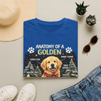Anatomy of a Golden T-Shirt – Funny Golden Retriever Dog Tee