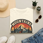 Mountains Aren't Just Funny They're Hill Areas T-Shirt — Retro Hiking Graphic Tee