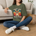 Corgi 'Short Legs, Big Attitude' T-Shirt