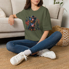 Patriotic Dachshund Tee — American Flag Cowboy Dog T-Shirt