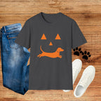 Pumpkin Jack-O'-Lantern Dachshund T-Shirt