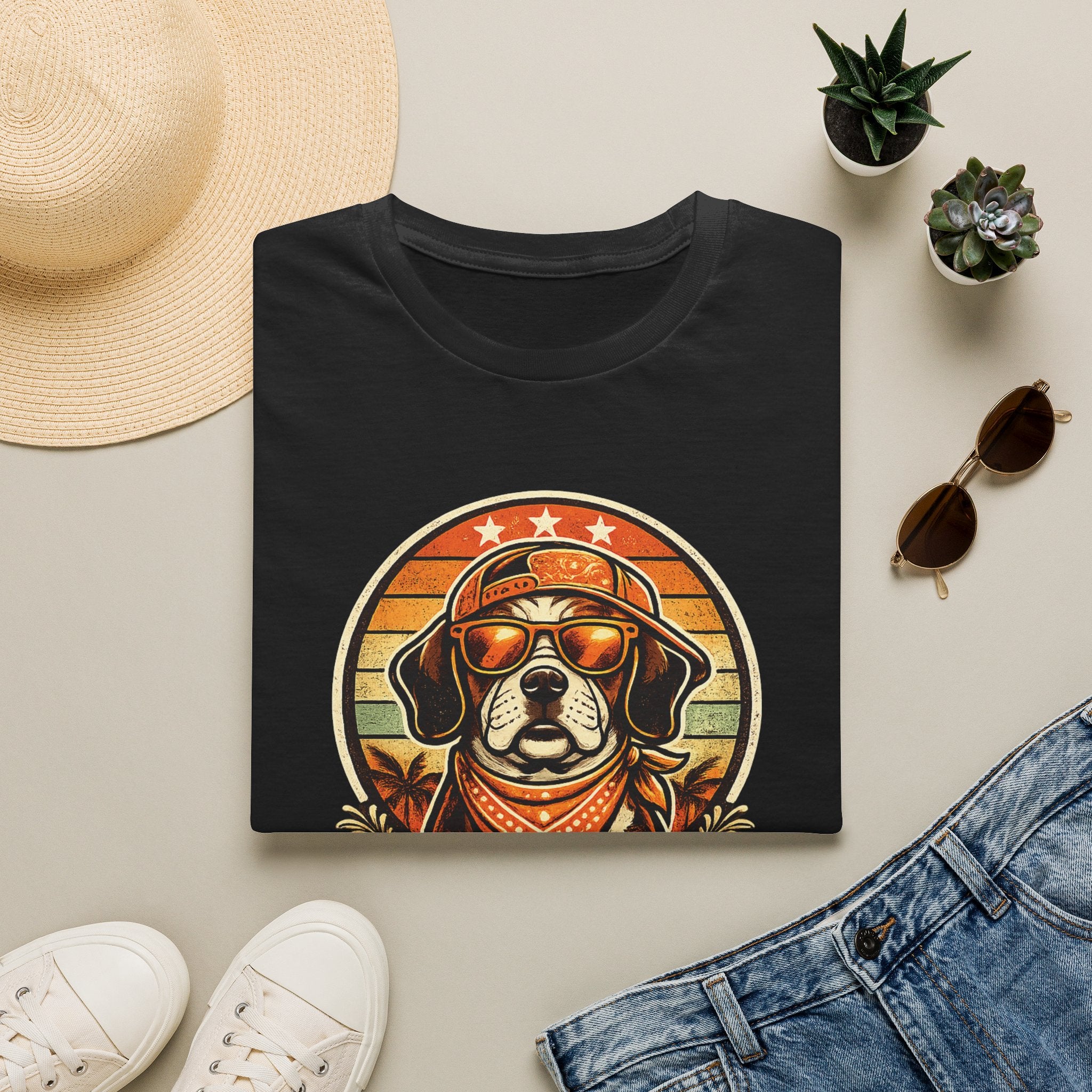 Southern Dog T-Shirt — Retro Sunglasses Beagle Graphic Tee