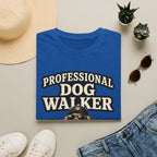 Professional Dog Walker T-Shirt — Certified by Dogs Graphic Tee
