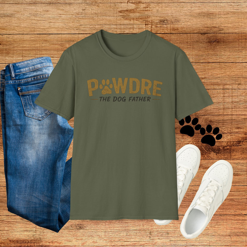 Pawdre: The Dog Father Funny Dog Lover Tee