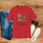 Yorkie T-Shirt - I Was Normal Two Yorkies Ago Cute Puppy Graphic Tee