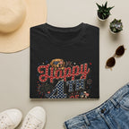 4th of July Dog T-Shirt — "Happy 4th of July" Patriotic Pet Tee