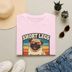Pug T-Shirt — Short Legs, Big Attitude Retro Dog Tee
