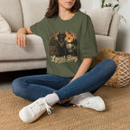 Local Boy Duck Hunting Black Lab Sunset Graphic