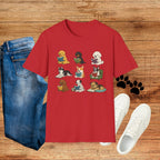 Reading Dogs T-Shirt — Cute Puppy Book Club Graphic Tee
