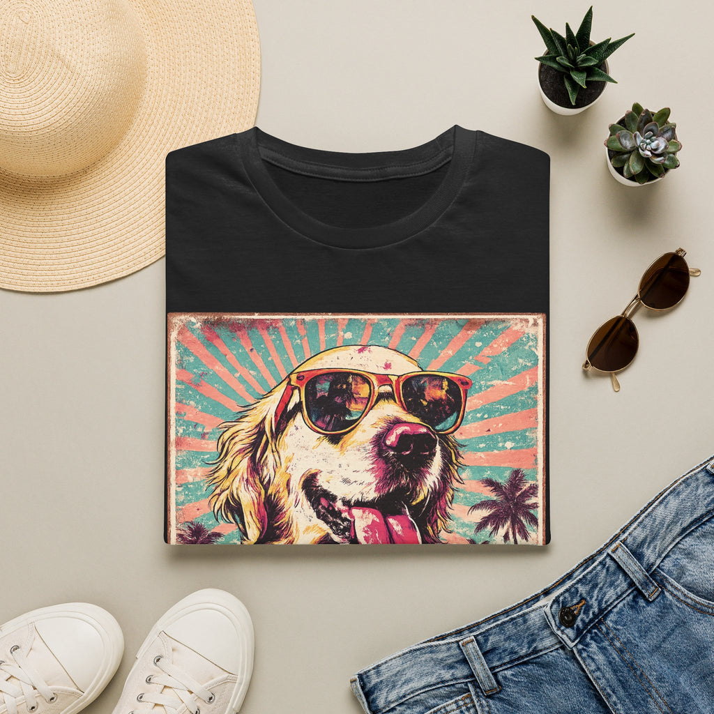 Golden Retriever Retro Tee — "In My Golden Era" Graphic T-Shirt