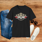 Dog Gun T-Shirt — Retro Patriotic Puppy Graphic Tee