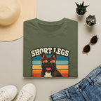 Short Legs Big Attitude T-Shirt — Retro French Bulldog Graphic Tee