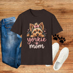 Yorkie Mom T-Shirt — Cute Yorkshire Terrier Puppy Tee