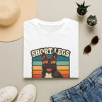 Short Legs Big Attitude T-Shirt — Retro French Bulldog Graphic Tee