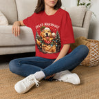 Feliz Navidog! Golden Retriever Holiday Tee