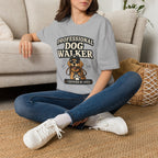 Professional Dog Walker T-Shirt — Certified by Dogs Graphic Tee
