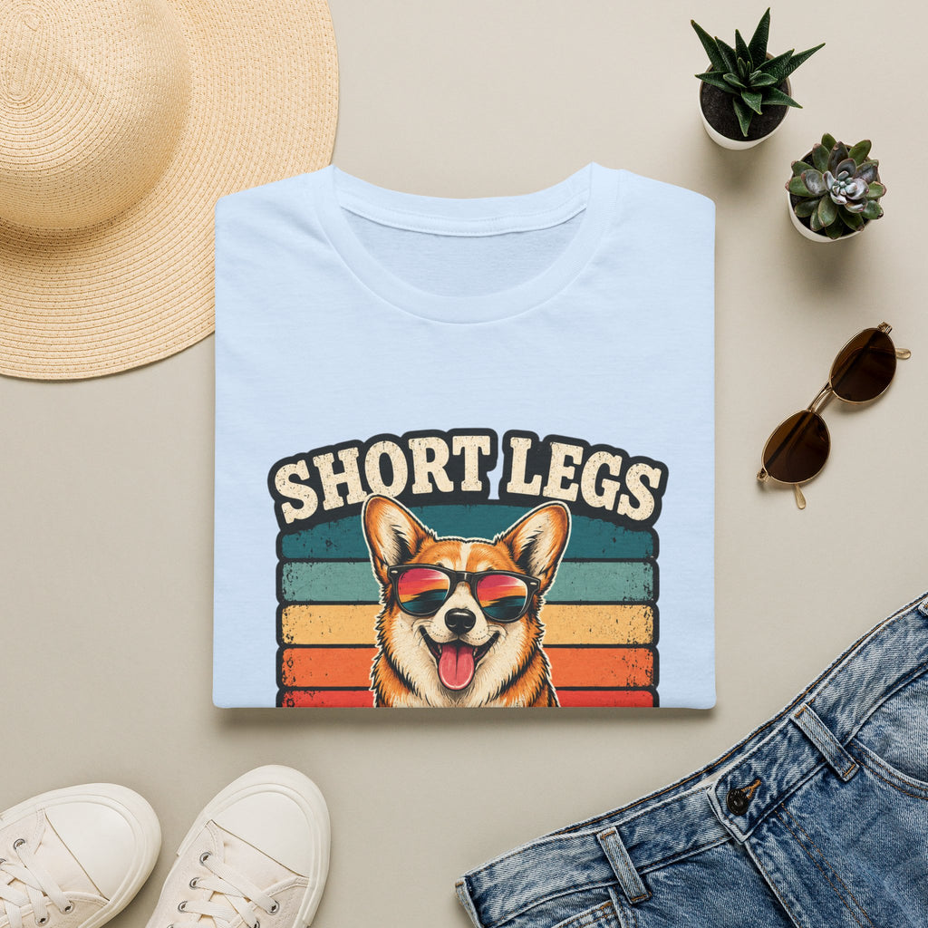 Corgi 'Short Legs, Big Attitude' T-Shirt
