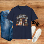 Happy Howl-O-Ween Dog T-Shirt — Halloween Puppy Costume Tee