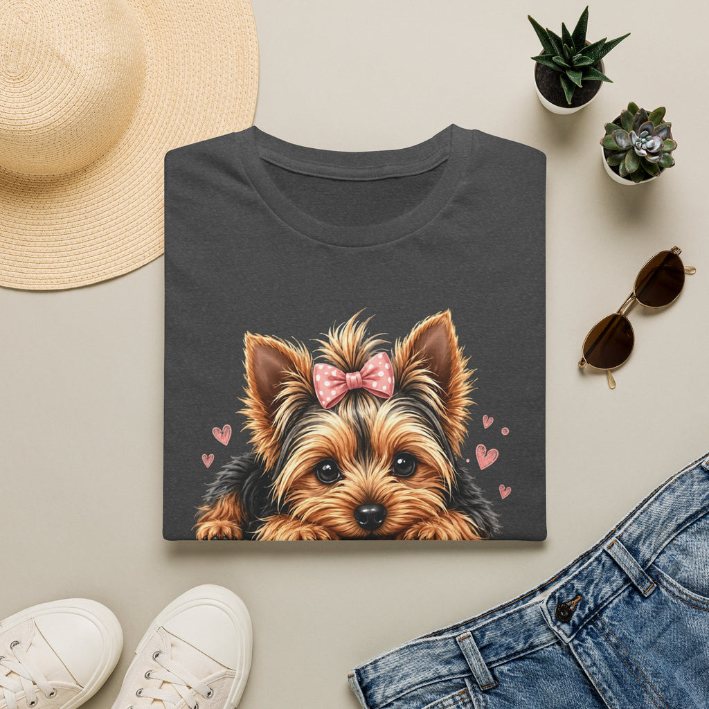 Yorkie Mom T-Shirt — Cute Yorkshire Terrier Puppy Tee