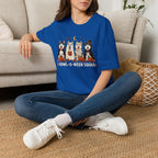 Halloween Huskies T-Shirt — "Howl-O-Ween Squad" Cute Dog Costume Tee